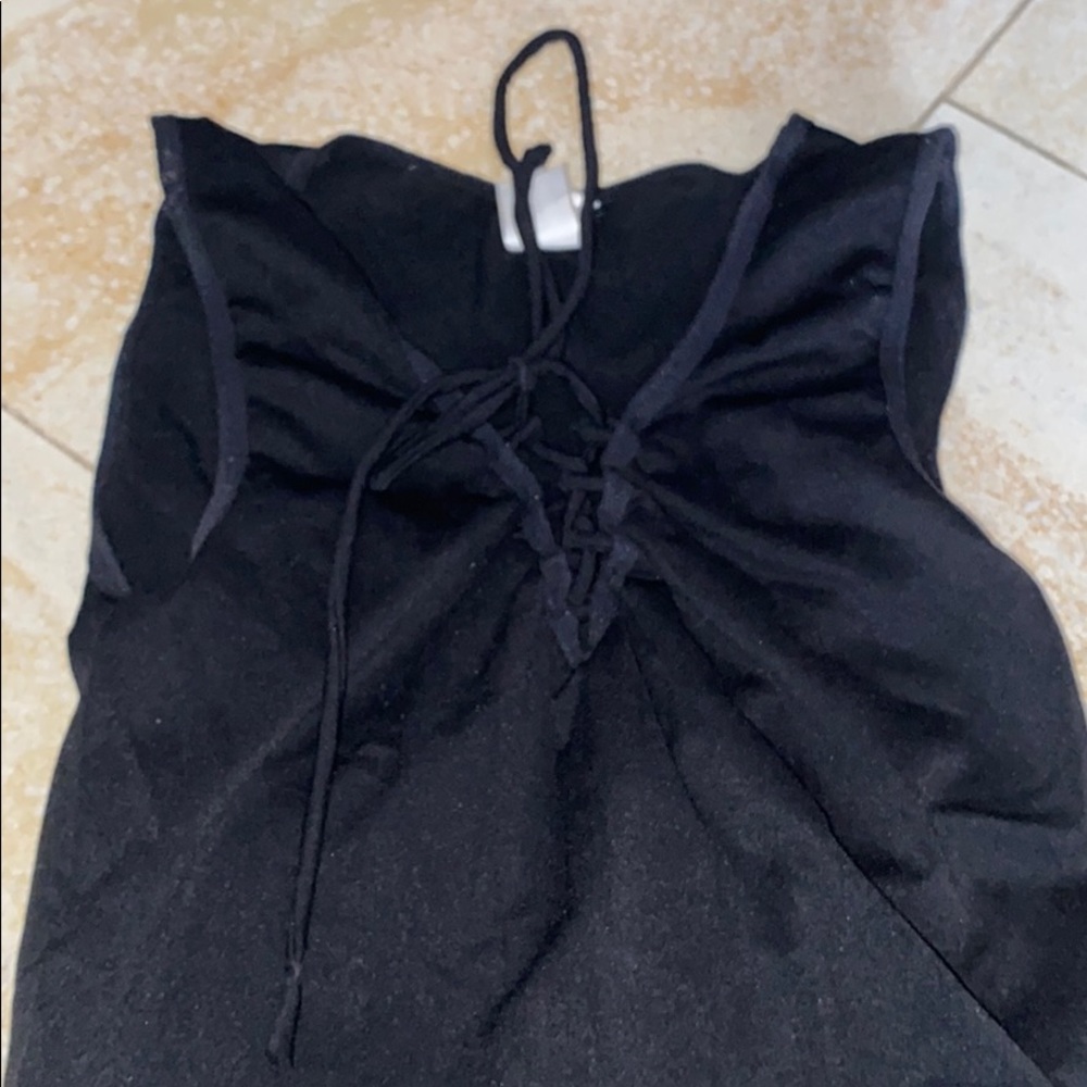 black bodysuit